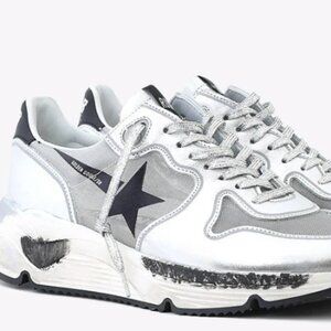 Golden Goose Silver Nets Running Shoe 37
